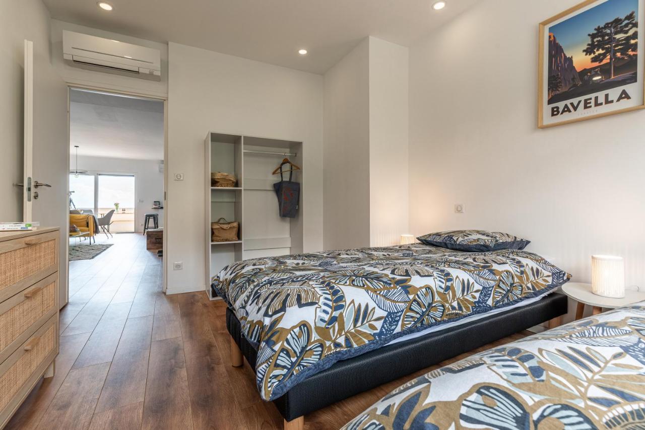Appartement refait à neuf Ajaccio vue mer Esterno foto